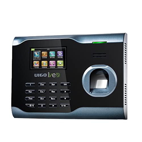 Control Horario Empleados, U160 WiFi / IP USB Tiempo Reloj biométrico Tiempo de huella dactilar Tiempo Reloj Asistencia Sistema Sistema Registrador Tiempo Empleado Lector de Máquinas ,Material de Ofic