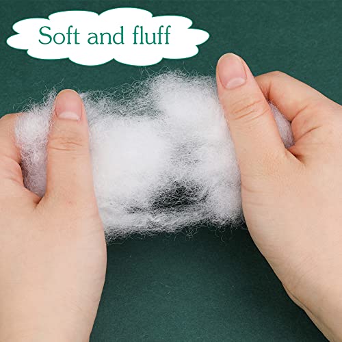 Image of Bupete 28.2oz /800g Polyfill Stuffing, (1.8oz~4.18lb) Pillow Stuffing | Pillow Filling Stuffing for Couch Pillows, Stuffing for Pillows, Fiber Filling Stuffing, Polyester Fiberfill Stuffing