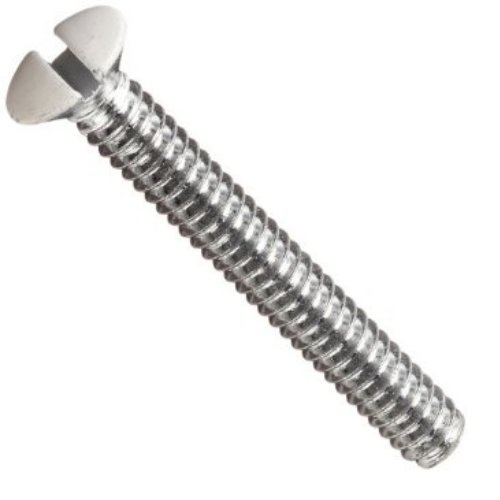 Hubbell Wiring Systems RA12GYPK100 Standard Wall Plate Screw, 632