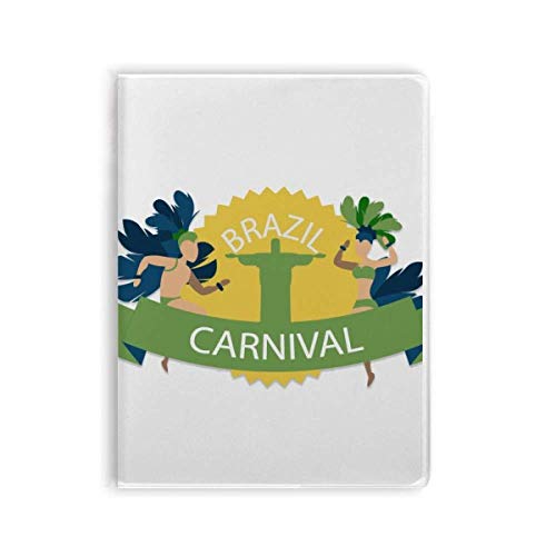Carnet Mont Corcovado et Hula Brésil journal à couverture souple pour notes