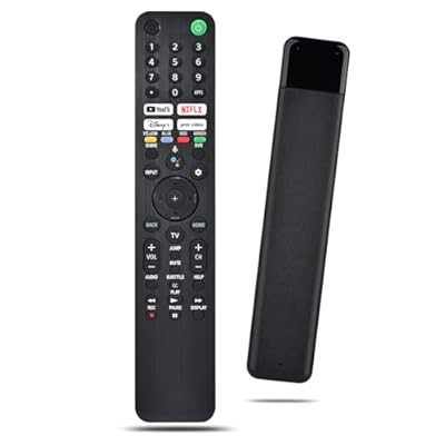 Voice Remote for Sony Smart TVs,RMF-TX520U Replacement Control for Sony Bravia Google 4K UHD LED LCD HD Smart TVs with YouTube, Disney+,Quick Link Buttons