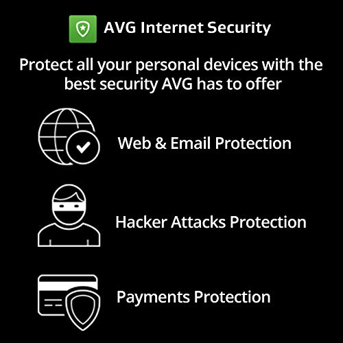 AVG Internet Security 2026 | 1 Device | 1 Year | Activation Code by email