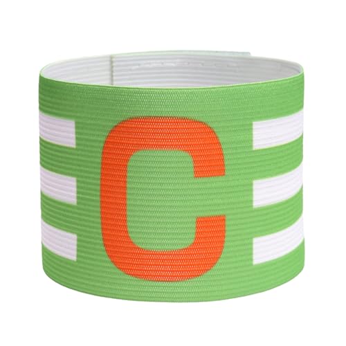 Bandas de capitán de fútbol, bandas de capitán de fútbol - Bandas deportivas para fútbol | Correas de jugador ajustables anticaídas, accesorios de futbol pulseras elásticas de capitán para
