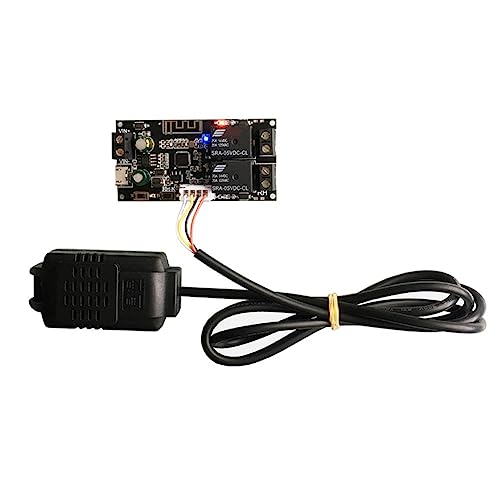 Lodokdre Temperature Humidity Remote Controller Module Dual Output Automatic Constant Temperature Humidity Control Board Strong Anti-Interference
