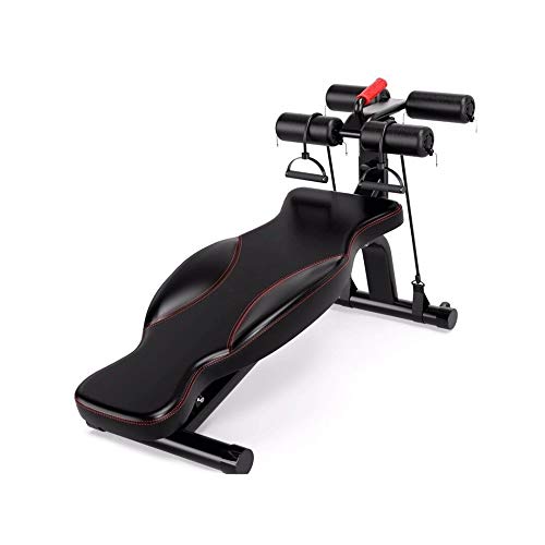 SHENGDAFASHANGCHENG-Sit-Up-Bench-for-Ab-Bench-Exercises-Abdominal-Exercise-Equipment-with-Adjustable-Height-Ffectively-Exercise-The-Waist-Color-Black
