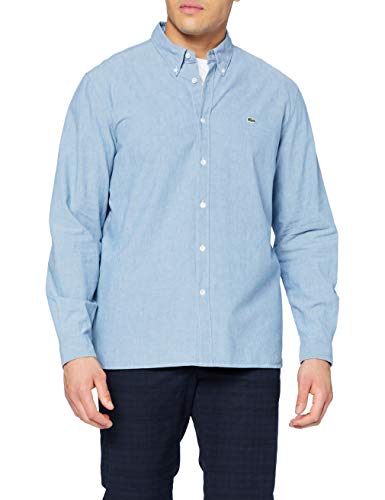 Lacoste Herren CH2967 Chemise, Bleach Denim, L