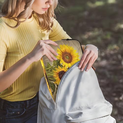 Funda para portátil con girasoles 13-14 pulg impermeable miniatura 6