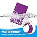 PATIKIL Blank PVC Cards, 20 Pack Inkjet Plastic ID Card CR80 30 MIL White Printable Business Cards, Waterproof Double Sided Printing for Photo ID Badge Inkjet Printers Frosted, Purple