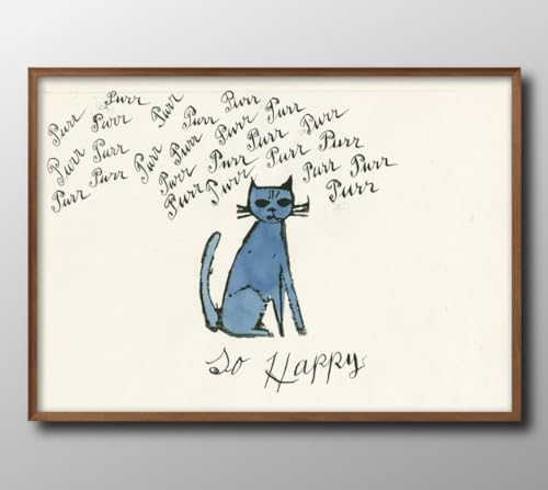 ウォーホル 猫 ネコ A3 サイズ おしゃれ 絵画 インテリア 北欧 イラスト マット紙 艶消し アートパネル 額 フレーム デザイン 壁掛け 風景 抽象 油絵 水彩 グッズ 引越し ギフト 新築祝い ディスプレイ