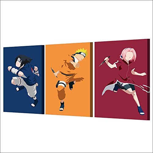 Cadre photo modulaire HD : peinture sur toile haut de gamme de personnages pour mur