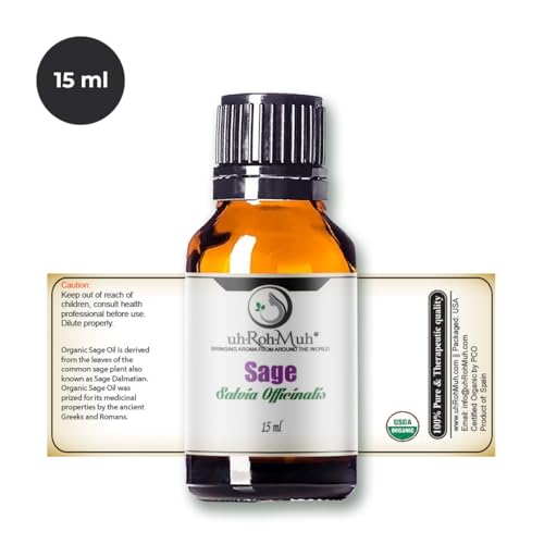 Aceite Esencial Orgánico de Salvia 15 ml miniatura 2