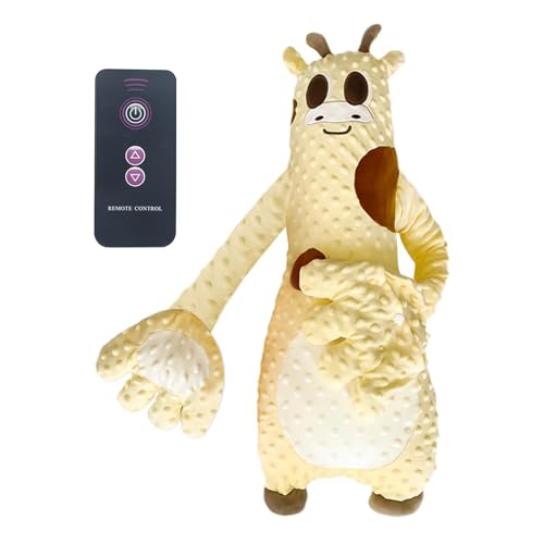 Image of Baby Sleeping Doll with Soothing Palm Pad, Electric Baby Hand Pillow with Remote Control, Sleep Aid Companion Cartoon Patting Hand for Baby