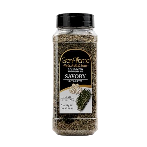 GranAroma Savory Herb, Gourmet Spice for Mediterranean Dishes, Soups, and