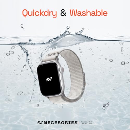 Image of Velcro Sport Nylon Strap Compatible with Apple Watch Strap Ultra 3 /2 /1(49mm), Series 11 /10(46mm), Series 9 /8 /7(45mm), SE3 /SE2 /Series6 /5 /4(44mm),unisex