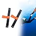 DYNWAVE Diving Retainer Band Strap Diving Tank Cylinder Straps Elastic Scuba Tank Band, Multifunction Tank Band Scuba Tank Holder, Orange