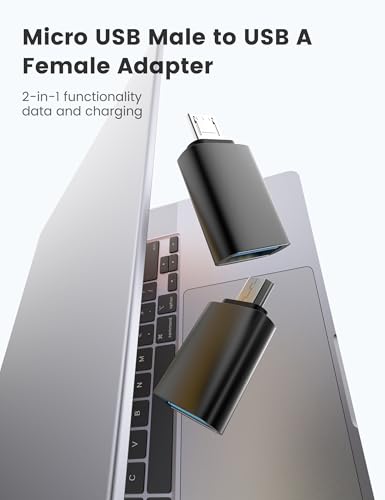 Fidioto Micro USB 2.0 OTG Adapter【10 Pack】, Micro USB to USB-A Female Adapter, The Mobile Phone is Directly Connected to the USB Flash Drive/Keyboard, Plug and Play - image 2