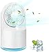 Mini Wentylator Stołowy, Wentylator USB Ze Sprayem, Przenośny Wentylator Z 3 Prędkościami Wiatru, 2 Tryby Natrysku, Duży Zbiornik Na Wodę 300 Ml, Mini Wentylator USB Do Sypialni Biuro Na Zewnątrz