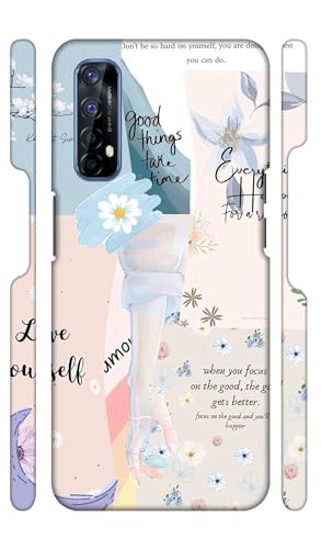 Image of Inspirational Quotes Designer Printed Hard Back Cover for Realme 7 / Narzo 20 Pro Attractive and Uniquely Crafted Smartphone Case