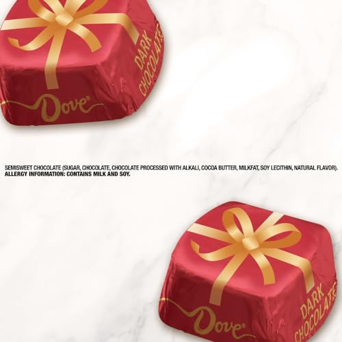 DOVE PROMISES Holiday Gift Dark Chocolate Christmas Candy Stocking Stuffers 8.87 oz Bag - image 8