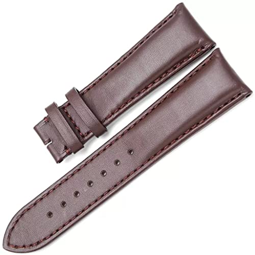 Bracelet de montre en cuir pour homme idéal pour le bureau et les soirées