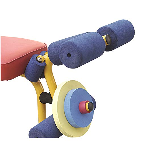 DIDIAN Kids Weight Bench Set,Weight Bench with Barbell,Multi-Functional Bench,Adjustable Ab Sit Up Bench,Bench Press,Children Exercise Equipment