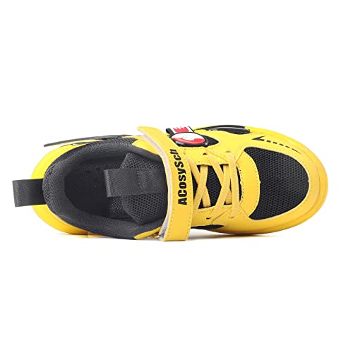 ACosySch Chaussures Enfants Maille Respirant Mode garçons Chaussures de Course de Sport pour Enfants Chaussures d'intérieur EU28-39 – vue 4