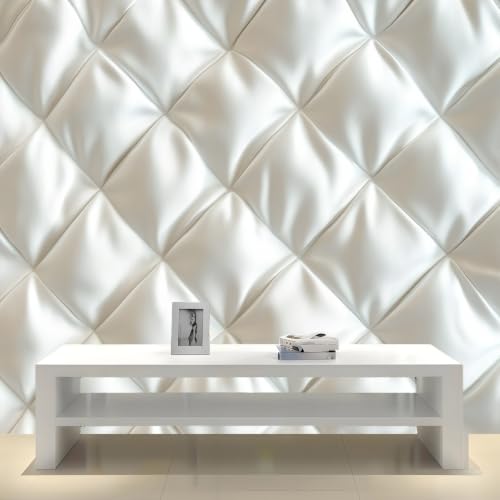 Fresque murale blanc 3D pour illuminer une pièce sombre et petite