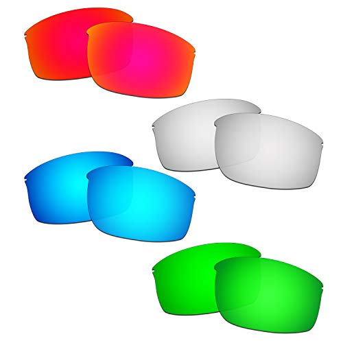 Lentille Oakley Wiretap rechange lunettes de soleil bleu rouge vert émeraude