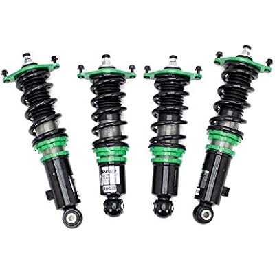R9-HS2-030_1 compatible with Mazda Miata (NA) 1990-97 Hyper-Street II Coilover Kit w/ 32-Way Damping Force Adjustment Lowering Kit by Rev9, 32 Damping Level Adjustment