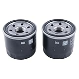NETYANPI 2X Oil Filters 16510-07J00 1541A-PWB1-900 138 Compatible with Arctic Cat 350 400 500 450