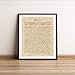 Desiderata By Max Ehrmann Vintage Poetry Wall Art Print - Motivational Wall Art Decor For Antique Home Decor, Living Room Decor, Library & Office Decor - Great Gift For Poetry Fans, Unframed - 11x14