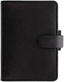 Filofax Mini Saffiano Black Organise