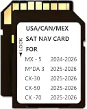 Navigation Memory Card Map Compatible with 2025 2026 Latest GPS Maz*da 3(2025 2026),Cx-30(2025 2026),Cx50(2025 2026),CX-50 Hybrid(2025 2026),Cx70(2025 2026),MX-5(2024-2026)