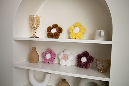 Decocove Flower Wall Decor (Lemon Petal + White Center) #TOP1