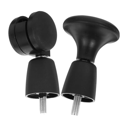 NUOBESTY 1set Heavy Duty Office Chair Caster Wheels for Carpet and Hard Floors Replacement Casters Smooth Rolling Design for Desk Chairs and Office Furniture