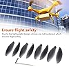 Quadcopter Blade, 8pcs Pappagallo Anafi Drone Quadcopter Accessorio #5