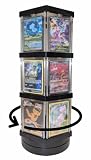 Stokes Concepts Card auto-rotating display stand for trading sports & collectible cards, includes 20 magnetic card holders