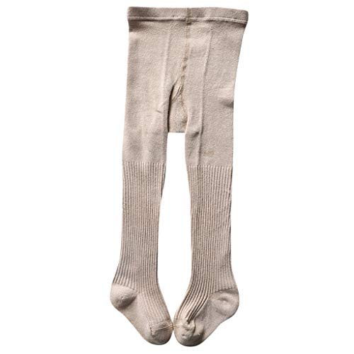 Girls Full Length Dance Leggings Tights Knit Solid Color Skinny Trousers Soft Stretchy Pantihose Socks Pants