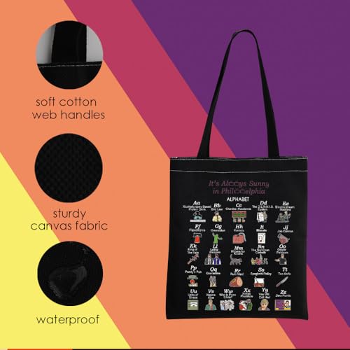 Bolso tipo tote MNIGIU Always Sunny, regalo para fanáticos miniatura 3