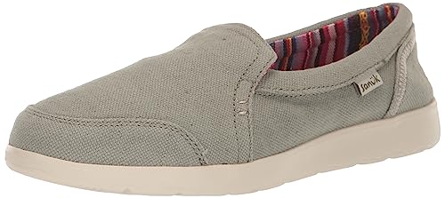 Image of Sanuk Womens Sidewalk Surfer Lite Slip Ons | Womens Shoes | Slip On Shoes for Women | Comfort Foam Footbed