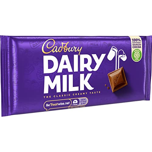 Cadbury Dairy Milk Chocolate, 95 g