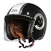 Royal Enfield Spirit of SM ID ABS GL Green ISI and DOT Certified Riding Helmet (XL) 60 Cm - High Impact Grade Thermoplastic & High Density EPS Liner for Superior Impact Protection and Durability