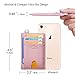 FurArt Slim Minimalist Wallet, Front Pocket Wallets, RFID Blocking, Credit Card Holder with Disassembly D-Shackle