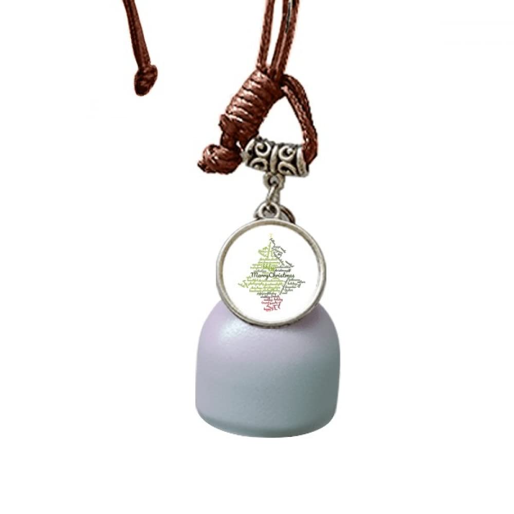 Atrapasueños para coche Mas Tree un amuleto de paz invernal con campana de viento