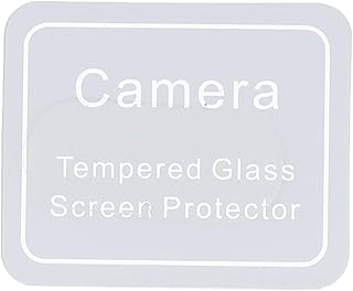 واقي عدسة كاميرا من جينيرك، من الزجاج المقوى مضاد للانفجار مع عدسة مناسبة لموبايل ار ام نوت 5 برو، مجموعة من 3 قطع - لون شفاف