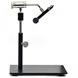 SNOWBEE Unisex Mate Fly-Tying Pedestal, Pelota, Plata/Negro, Talla única