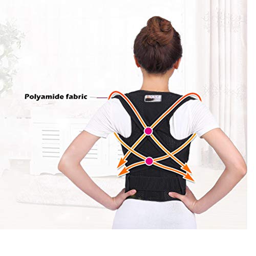 Correcteur de posture et ceinture réglable à double ajustement en X