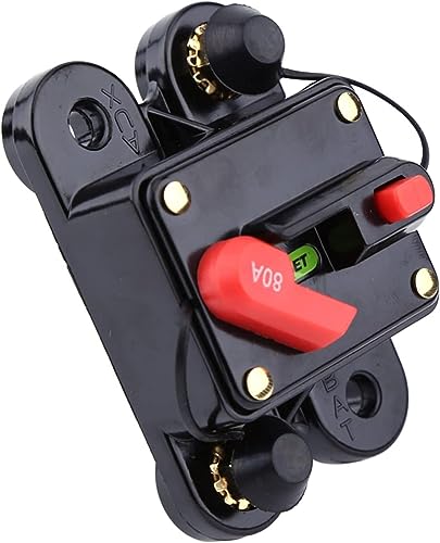 Disyuntor de 100A para coche con relé protector de voltaje DC 12V 3