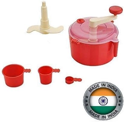 CAZINA 2 in 1 Ata Maker Automatic Non-Electric Dough Maker Atta Maker Machine for Kitchen Roti Maker for Home (Multicolor)