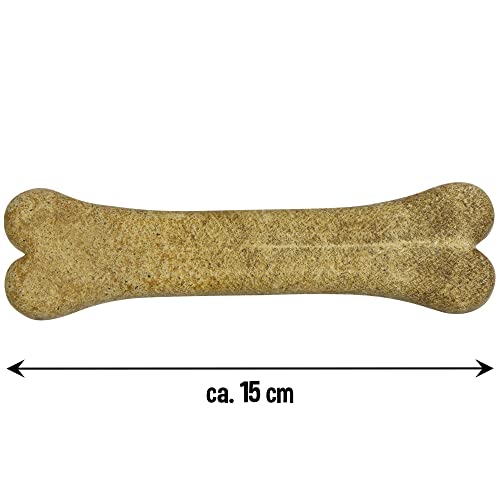 Schecker Hundeknochen - Hirschknochen mit herzhaftem Hirschfleisch - der Kauknochen für Hunde
